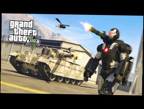 GTA 5 PC Mods - WAR MACHINE Iron Man Mod!!! GTA 5 War Machine Mod Gameplay! GTA 5 Mods Gameplay