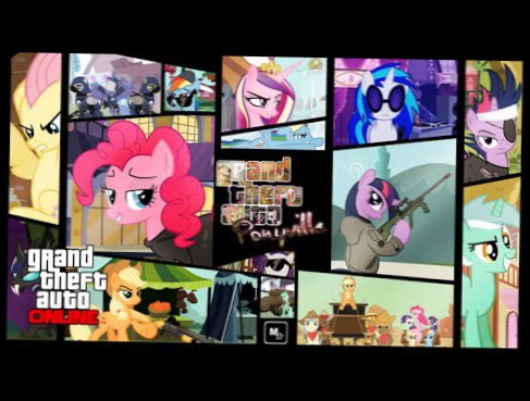 My Little Pony GTA 5 Car Show Theme!