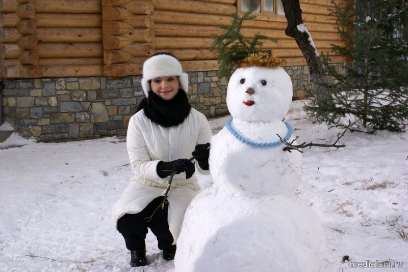 Игра Снежная баба