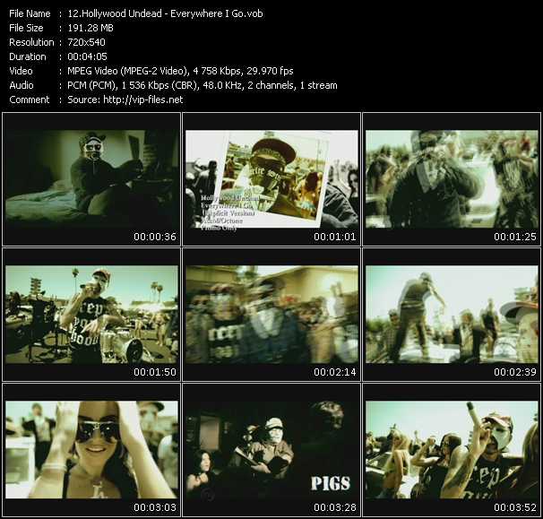 Hollywood Undead - Everywhere I Go NR