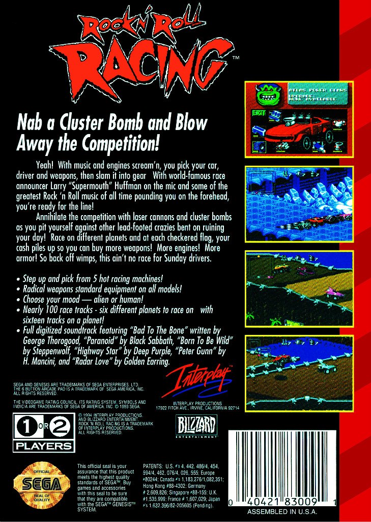 Rock n' Roll Racing (Sound Images) - 05 - Highway Star by Deep Purple
